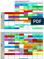 Time Table - 6th, 4th, 1st and 2nd Semester: PHY LAB ANA LAB BIO. Lab