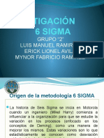 Investigacion 6 Sigma Grupo 2 Ingenieria de La Productividad