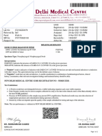 Mr. Harjeet Singh: Specimen Type: Nasopharyngeal / Oropharyngeal Swab Interpretation