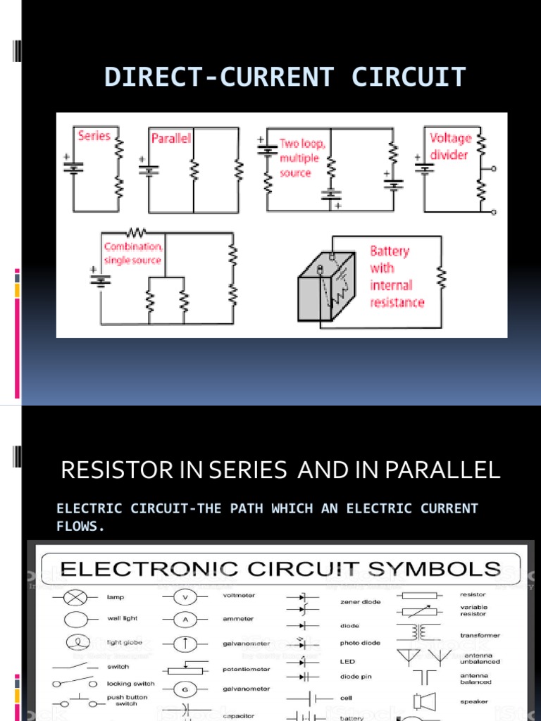 Direct-Current Circuit | PDF | Series And Parallel Circuits | Resistor
