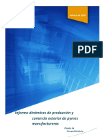 Informe Dinamicas Produccion Comercio Exterior Pymes Manufactureras