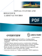 Organisational Culture and Behaviour Larsen & Toubro