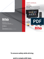 Boss Audio Systems BV8974B Receiver User Manual