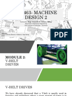 Me 463-Machine Design 2: Instructor: Engr. Danielle D. Cabana, Meng