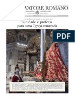 L'Osservatore Romano 30 de Junho de 2020 Edição Semanal Em Língua