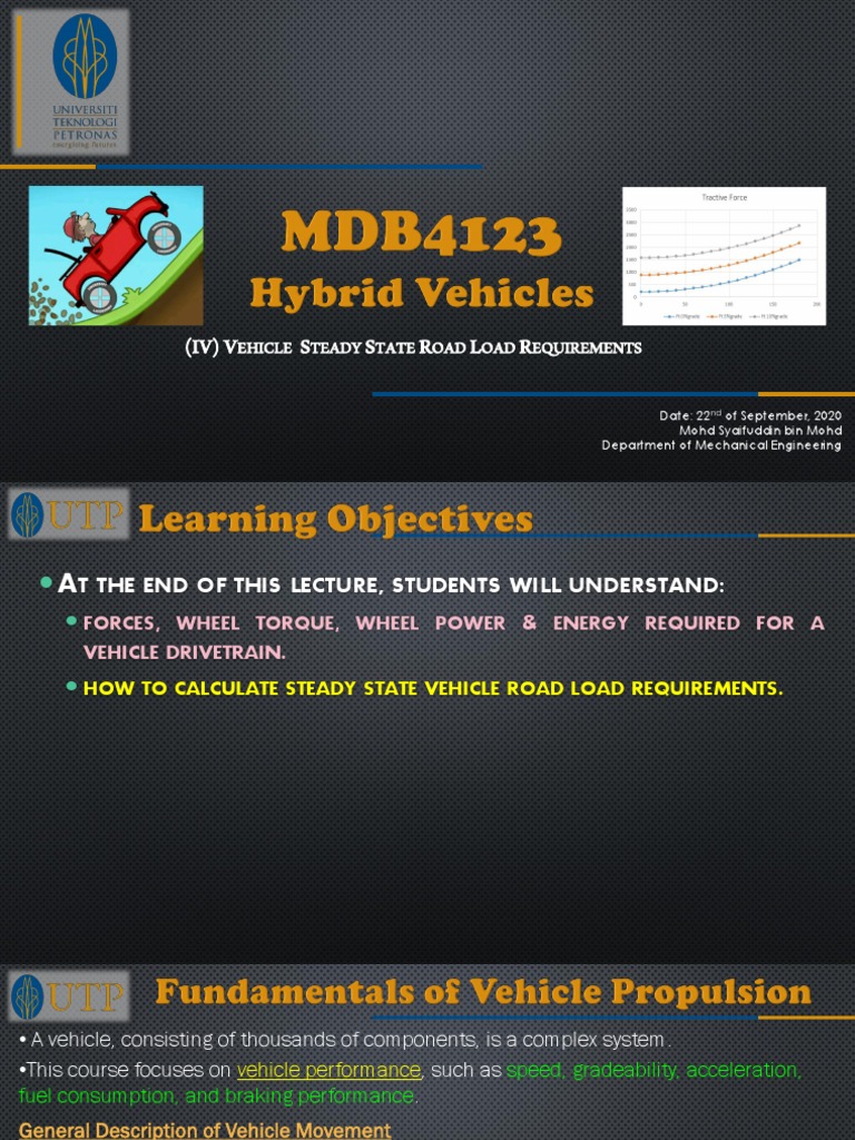Vehicle Road Load Requirements Analysis | PDF | Drag (Physics) | Friction