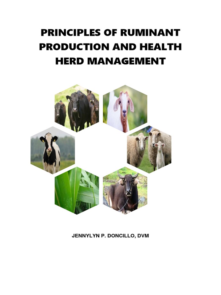 Principles of Ruminant Production and Health Herd Management | PDF ...