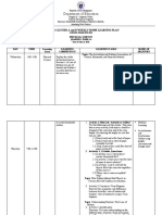 Department of Education: Humss 12 Cluster A and B Weekly Home Learning Plan