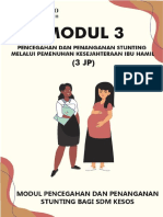 Modul 3 - Pencegahan Dan Penanganan Stunting Melalui Pemenuhan Kesejahteraan Ibu Hamil