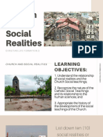 MODULE 1 Part 1 - Church and Social Realities