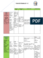 Plan de trabajo del 14 al 18 de junio