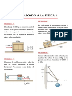 Problemas de física estática y dinámica resueltos