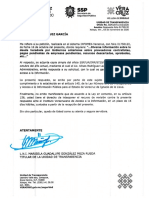 SSP DA INFORMACIÓN PARCIAL