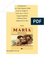 Analisis de Maria