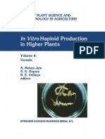 In Vitro Haploid Production in Higher Plants 1997