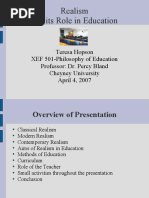 Download realism-and-its-role-in-education-2203 by Elif Ylmaz SN51360138 doc pdf