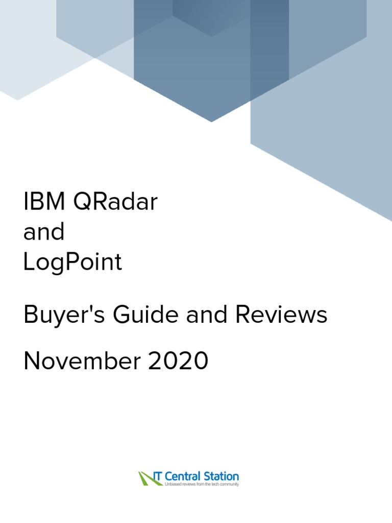 View of Ibm Qradar and Logpoint Buyer'S Guide and Reviews November 2020 | PDF ...