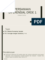 PD Orde 1