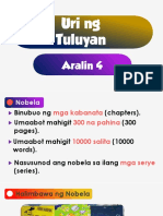 Aralin 4 - Uri NG Tuluyan