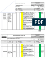 Risk Assessment For Installation and Testing of CCTV