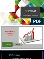 5.1.1 Fundamental Concepts of Annuity