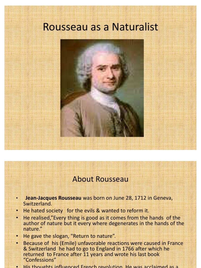 Rousseau 2 | PDF