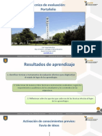 Técnica de Evaluación: Portafolio