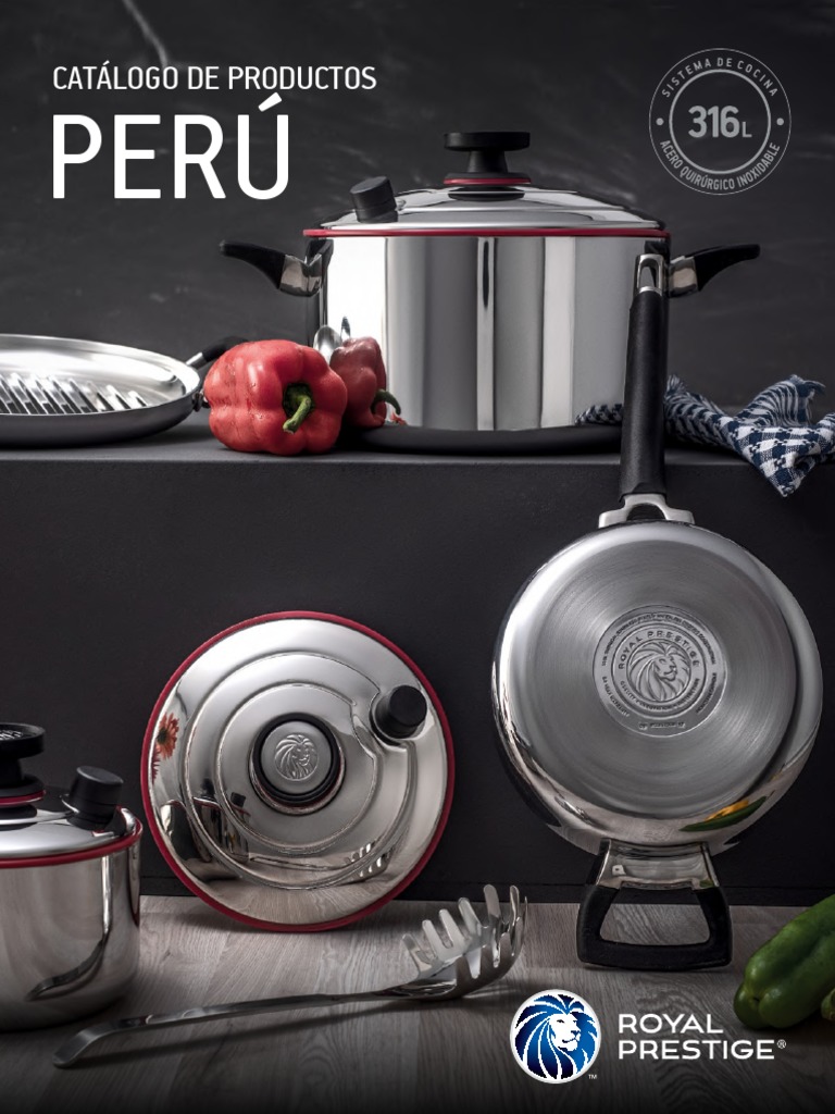 Catálogo Royal Prestige | PDF | Cuchara | Estufa de cocina