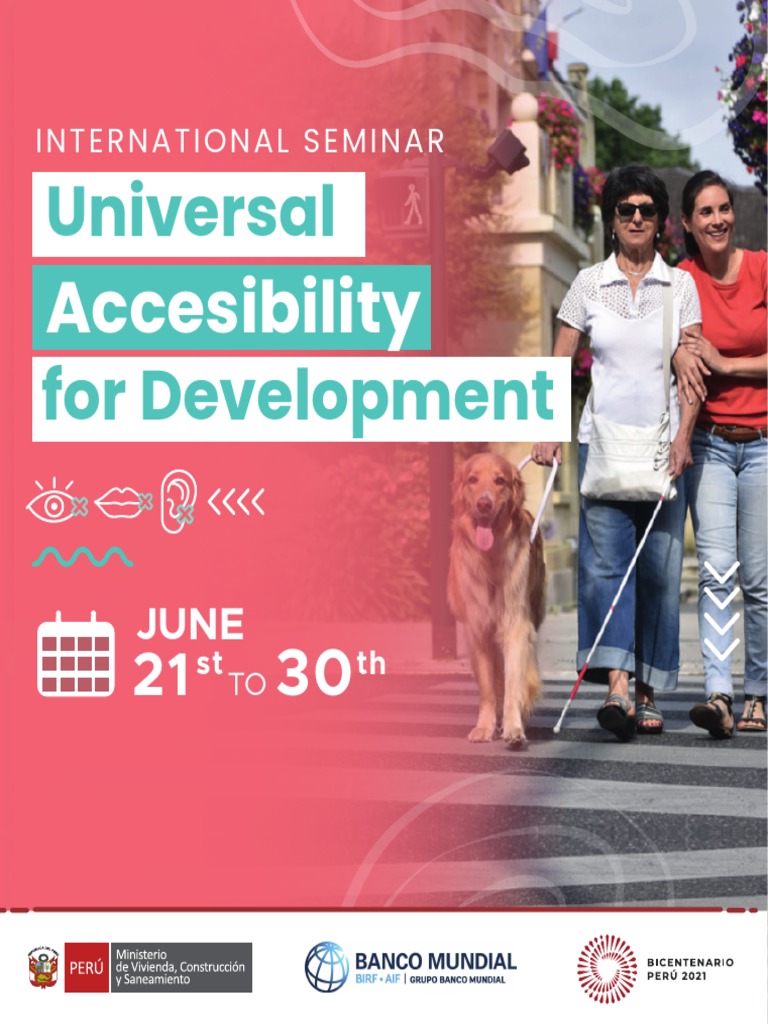 Universal Accessibility Seminar 2021 | PDF | Inclusion (Education ...
