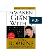 Awaken The Giant Within by Anthony Robbins