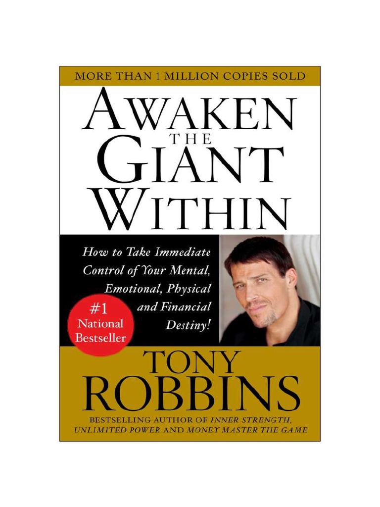 Awaken The Giant Within By Anthony Robbins Pdf Pain Disneyland