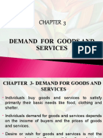 Chapter 3 Demand of Goods Services