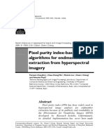 Pixel Purity Index-Based Algorithms For Endmember Extraction From Hyperspectral Imagery