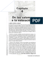 Capítulo 4 - De los valores a la valoración - Gustavo Santiago