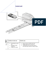 ABS Control Unit Fault Codes and Diagnostics