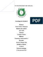 Investigación Estadistica Unidad 4