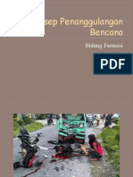 Konsep Penanggulangan Pra-Bencana Bid Farmasi