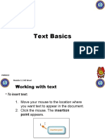 LP 3.1.2 Text Basics