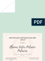 Certificado Revit BIM Módulo 1