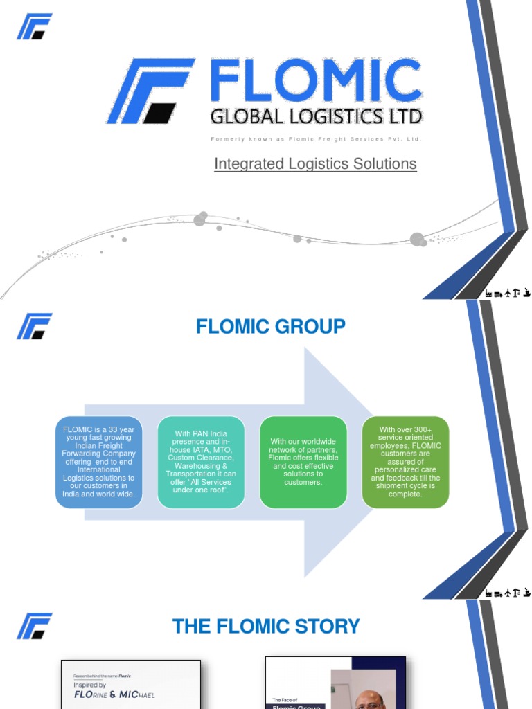 Flomic Global Presentation 2020 PDF Cargo Logistics