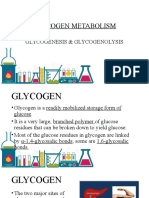 Glycogen Metabolism: Glycogenesis and Glycogenolysis