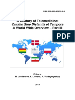 A Century of Telemedicine: Curatio Sine Distantia et Tempora A World Wide Overview – Part III