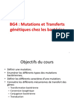 4-Mutations Et Transferts Génétiques Chez Les Bactéries