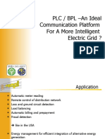 PLC / BPL - An Ideal Communication Platform For A More Intelligent Electric Grid ?