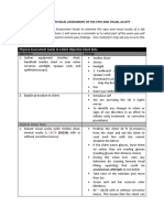 Physical Assessment Guide EYES AND VISUAL ACUITY