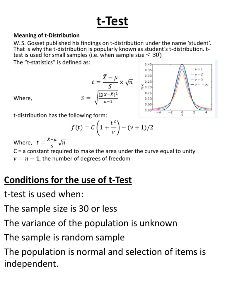 Hypothesis Test-5 | PDF | Student's T Test | Mean