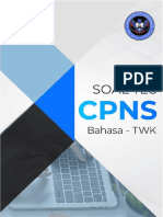 Soal Cpns Paket 4 Bahasa Indonesia TWK
