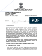 Civil Aviation Requirements Section 1 - General Series 'A' Part Iii Issue 2, 8 JANUARY 2010 Effective: Forthwith