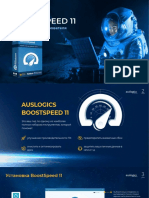 Auslogics BoostSpeed 11 User Guide RU