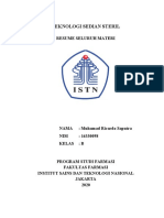 M.ricardo.s - 16330098 - Teknologi Sedian Steril - Resume - Materi - (B)